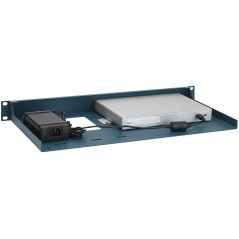 Mounting bracket - Black - 1U