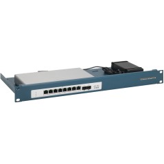 Mounting bracket - Black - 1U