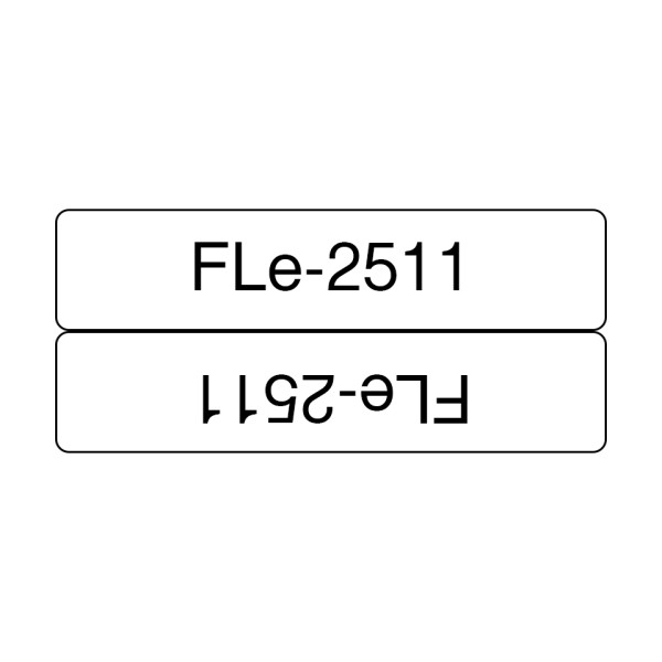 FLe-2511 label-making tape