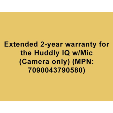 Ext. 2-yr warr. Huddly IQ