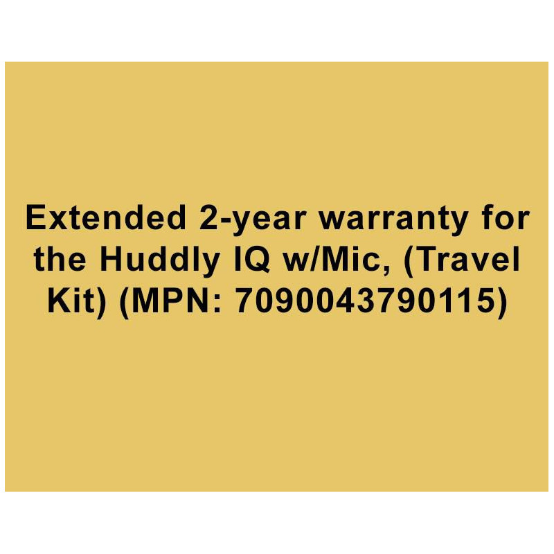 Ext. 2-yr warr. Huddly IQ