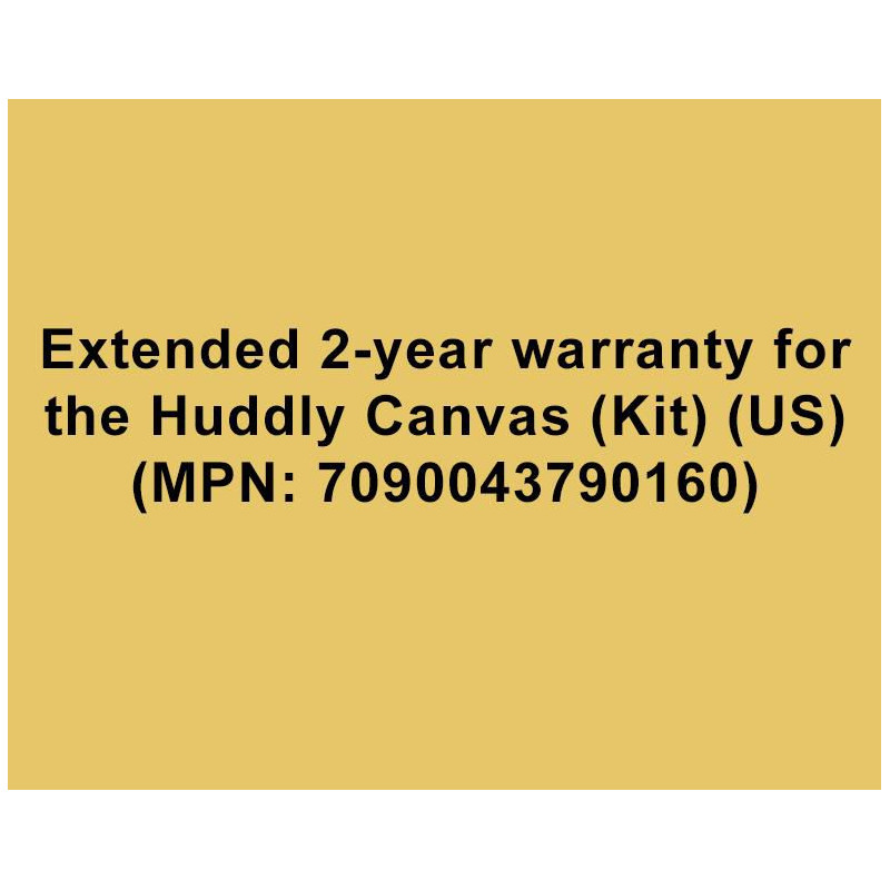 Ext. 2-yr warr. Huddly Canvas