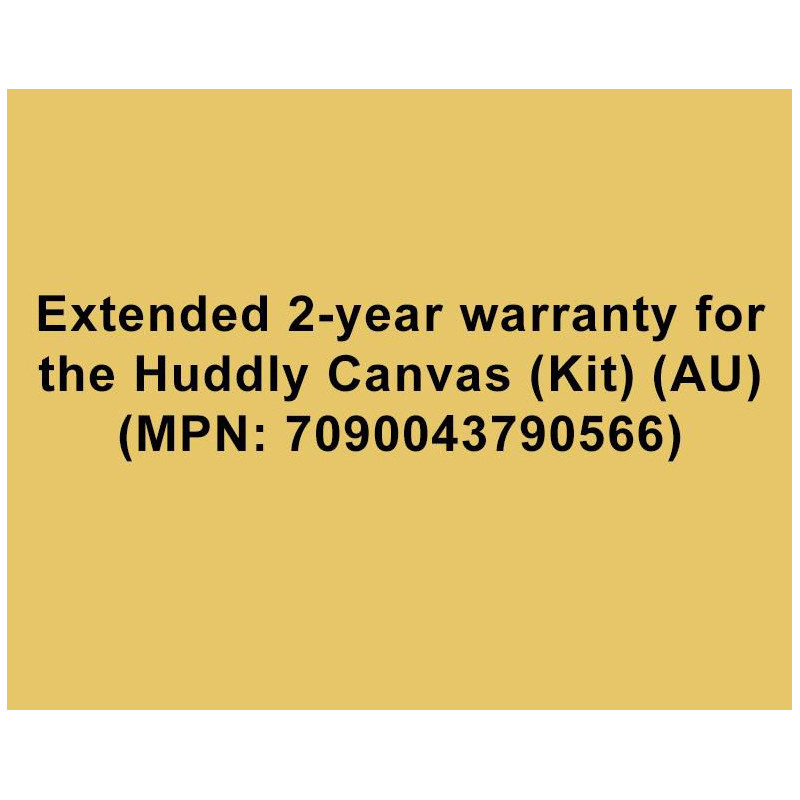 Ext. 2-yr warr. Huddly Canvas