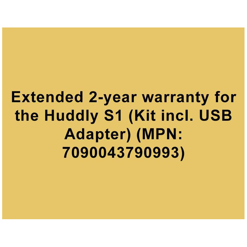 Ext. 2-yr warr. Huddly S1