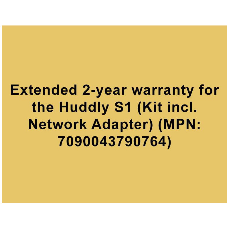 Ext. 2-yr warr. Huddly S1