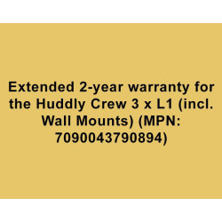 Ext. 2-yr warr. Huddly Crew 3