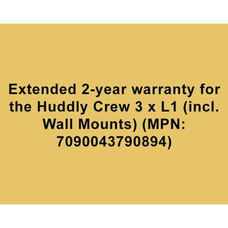 Ext. 2-yr warr. Huddly Crew 3