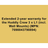 Ext. 2-yr warr. Huddly Crew 3