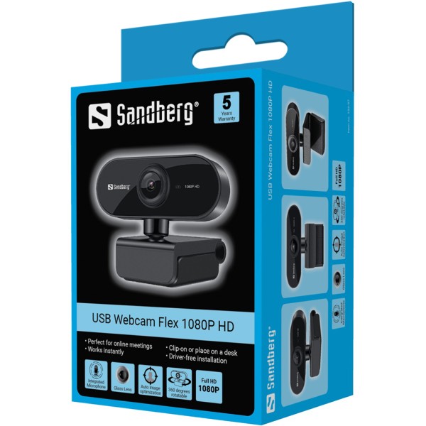 USB Webcam Flex 1080P HD