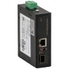 Media converter for DIN rail,