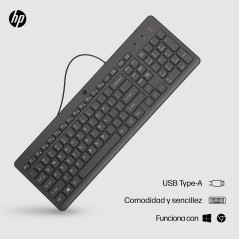 150 Wired Keyboard Euro
