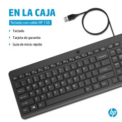 150 Wired Keyboard Euro