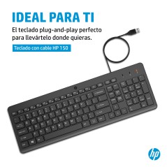 150 Wired Keyboard Euro