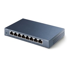8 port Gigabit Switch, metal,