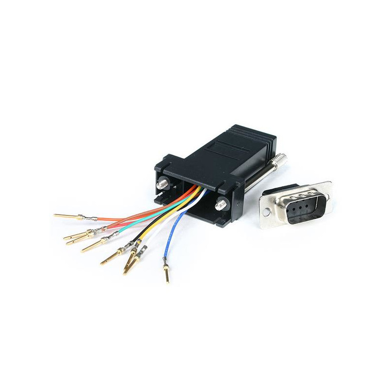DB9 to RJ45 Modular Adapter - M/F