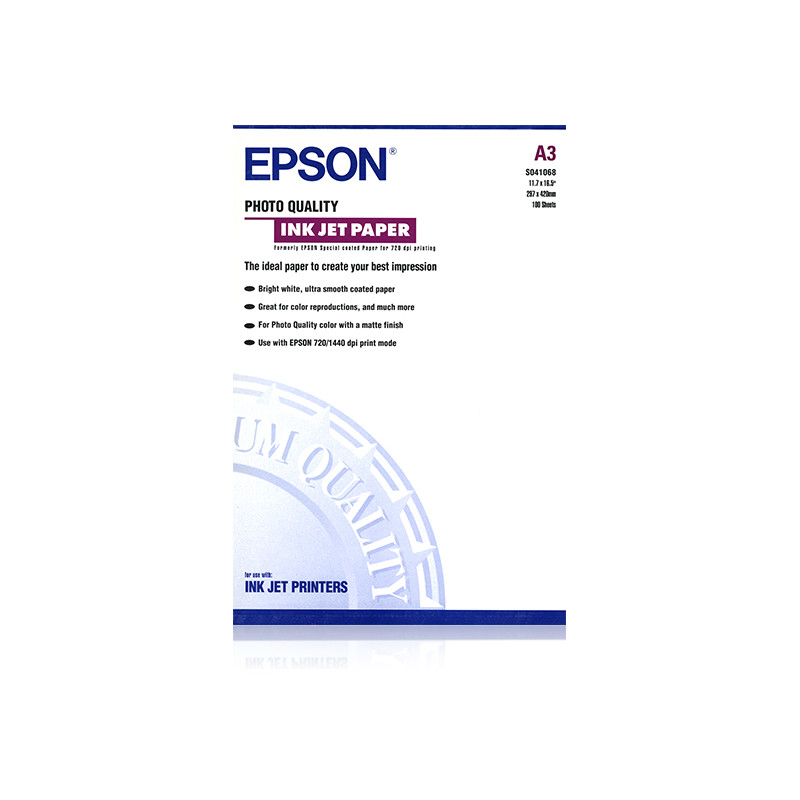 Paper/Photo Quality A3 102gm2 100sh