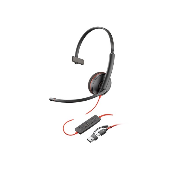 Blackwire 3210 Monaural USB-C