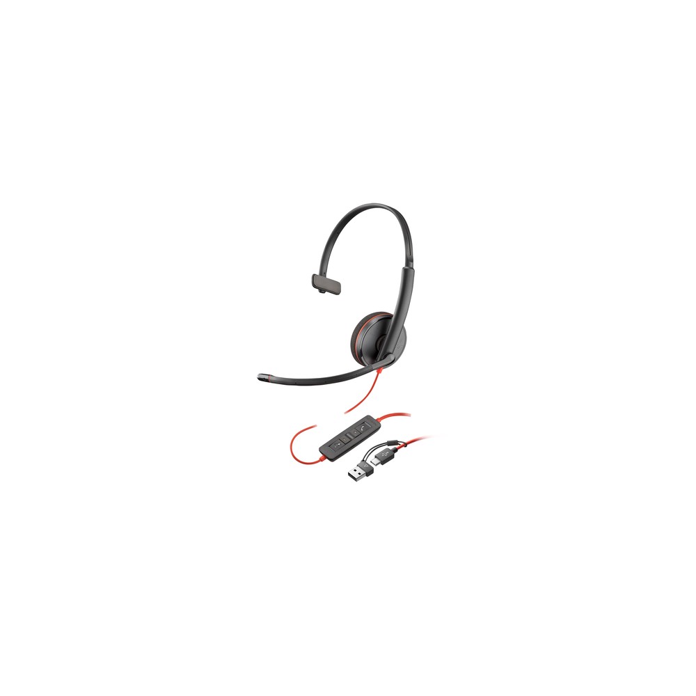 Blackwire 3210 Monaural USB-C