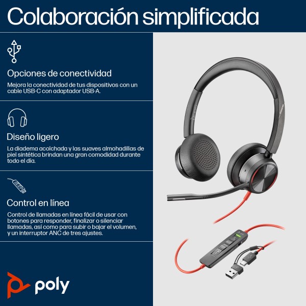 Blackwire 8225 Stereo USB-C