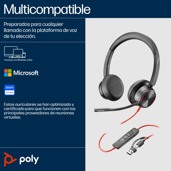 Blackwire 8225 Stereo USB-C