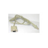 2m Coiled DB9 Cable for Wand