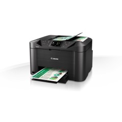 Canon MAXIFY MB5150, Inyección de tinta, Impresión a color, 600 x 1200 DPI, Copia a color, A4, Negro