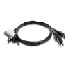 Dual-Display KVM Cable HDMI/DP - DVI/DP