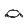 DisplayPort KVM Cable USB 2.0 TAA