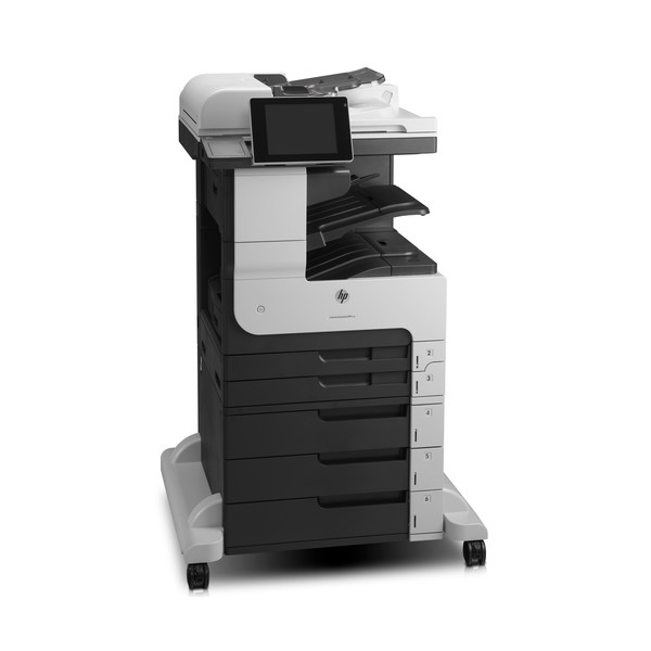 HP LaserJet Enterprise 700 MFP M725z, Blanco y negro, Impresora para Empresas, Impres, copia, escáner, fax, Alimentador automáti