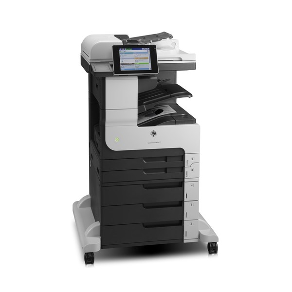 HP LaserJet Enterprise 700 MFP M725z, Blanco y negro, Impresora para Empresas, Impres, copia, escáner, fax, Alimentador automáti