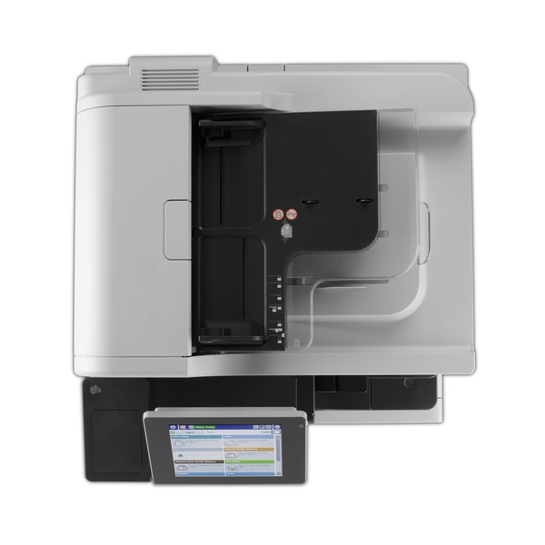 HP LaserJet Enterprise 700 MFP M725z, Blanco y negro, Impresora para Empresas, Impres, copia, escáner, fax, Alimentador automáti