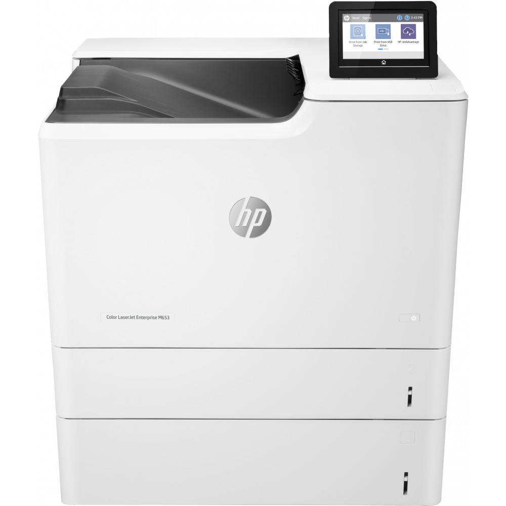 HP Color LaserJet Enterprise M653x, Laser, Color, 1200 x 1200 DPI, A4, 56 ppm, Impresión dúplex