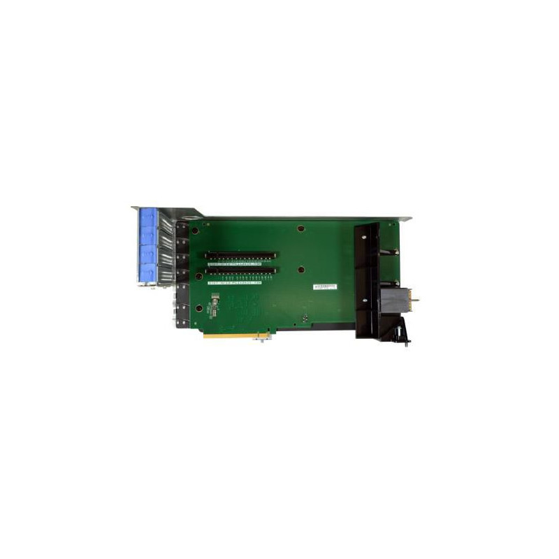 Dual x16 PCIe riser card for