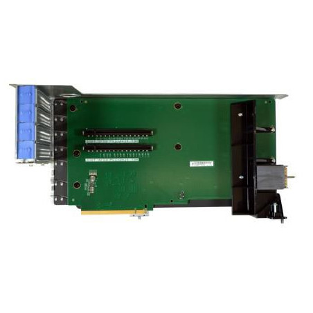 Dual x16 PCIe riser card for