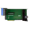 Dual x16 PCIe riser card for