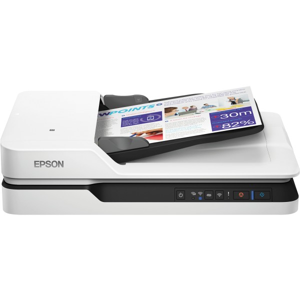 Epson WorkForce DS-1660W, 210 x 297 mm, 1200 x 1200 DPI, 1200 x 1200 DPI, 30 bit, 24 bit, 10 bit