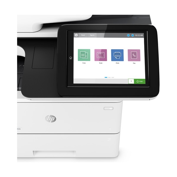 HP LaserJet Enterprise Impresora multifunción M528f, Imprima, copie, escanee y envíe por fax, Impresión desde USB frontal; Escan