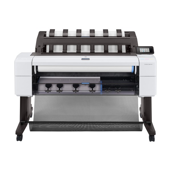 HP Designjet Impresora T1600dr de 36 pulgadas, Inyección de tinta térmica, 2400 x 1200 DPI, HP-GL/2, HP-RTL, TIFF, Cian, Gris, M