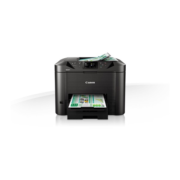 Canon MAXIFY MB5450, Inyección de tinta, Impresión a color, 600 x 1200 DPI, A4, Impresión directa, Negro