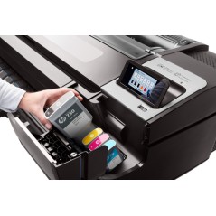 HP Designjet Impresora T1700 PostScript de 44 pulgadas, Inyección de tinta térmica, 2400 x 1200 DPI, HP-GL/2, PDF 1.7, PostScrip