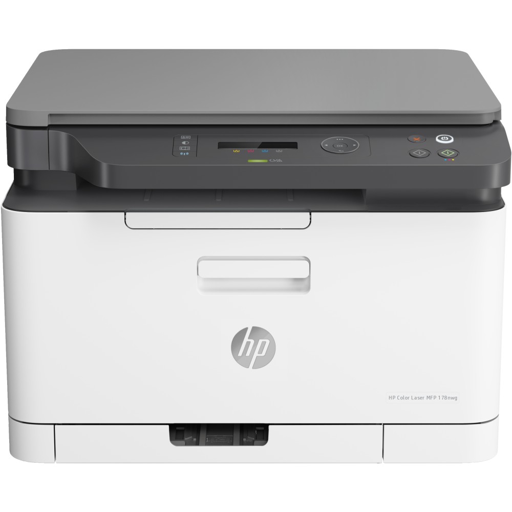 HP Color Laser Impresora multifunción 178nw, Color, Impresora para Impresión, copia, escáner, Escanear a PDF, Laser, Impresión a