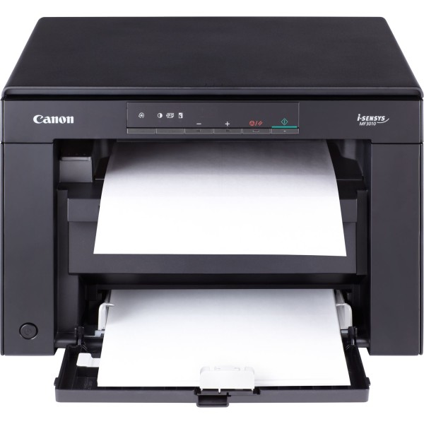Canon i-SENSYS MF3010, Laser, Impresión en blanco y negro, 1200 x 600 DPI, Copias en blanco y negro, A4, Negro