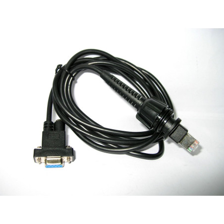 2M Straight RS232 Cable for