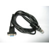 2M Straight RS232 Cable for