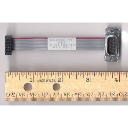 Cable management port for HP