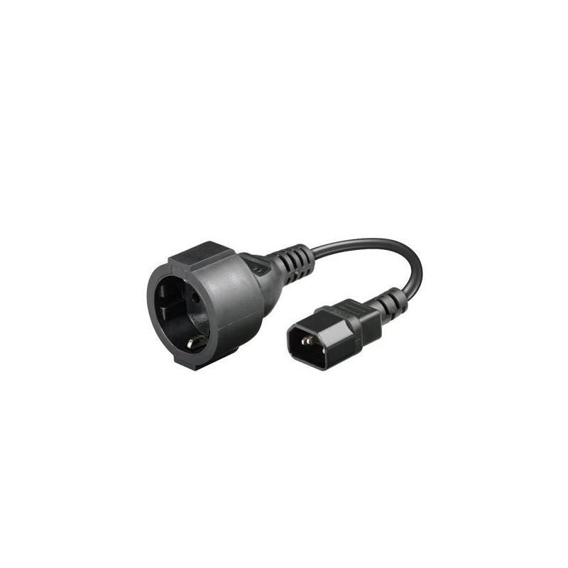 Power Cord C14 -Schuko M-F