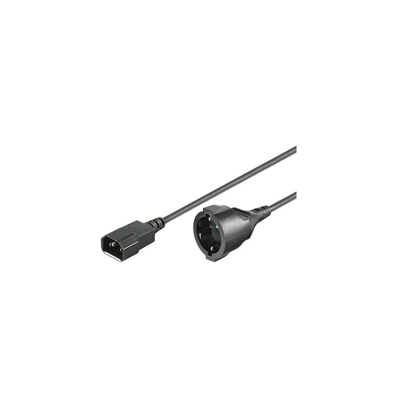 Power Cord C14 -Schuko M-F