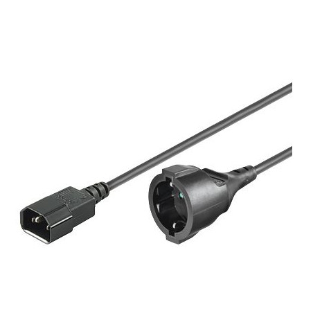 Power Cord C14 -Schuko M-F