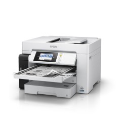 Epson EcoTank ET-M16680, Inyección de tinta, Impresión en blanco y negro, 4800 x 1200 DPI, A3, Impresión directa, Negro, Gris