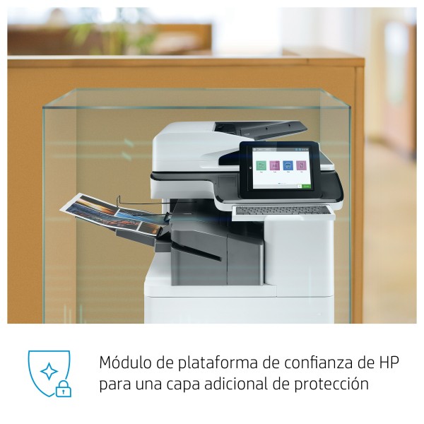 HP Color LaserJet Enterprise Flow Impresora multifunción M776zs, Impresora, copiadora, escáner y fax, Impresión a doble cara; Es